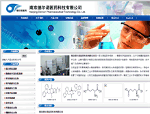 Tablet Screenshot of dernopharm.com
